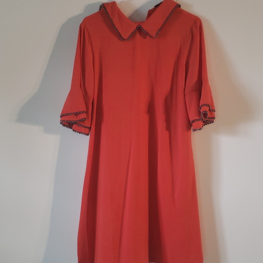 gracia orange dress